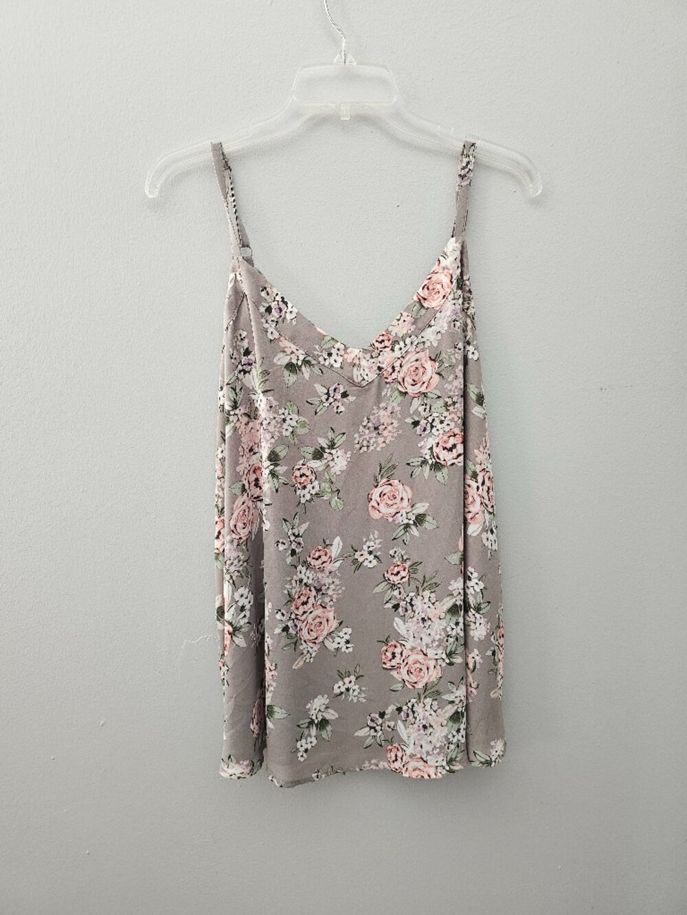 Torrid Gray Floral Cami — Size 1